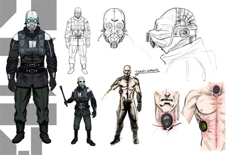 HALF-LIFE 2 Concept Arts, Vitor Hugo ... | Half life, Half life game ...