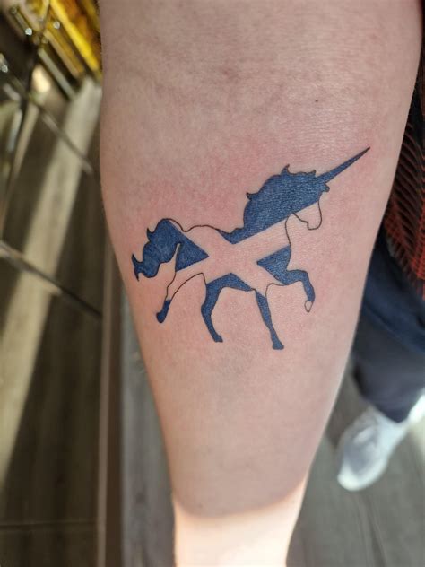 New Tattoo - Had to explain to almost everyone why it's a unicorn : r ...