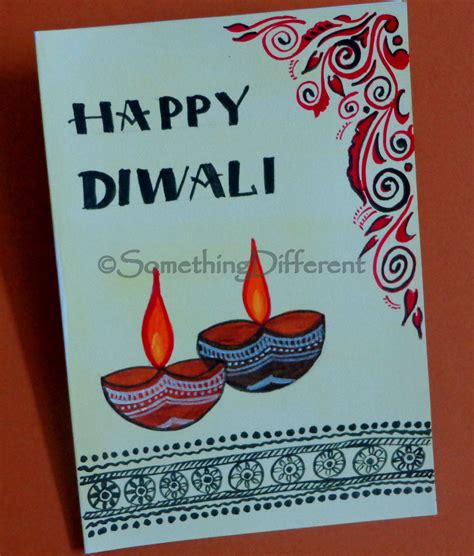 Diwali Greeting card | Diwali greeting cards, Handmade diwali greeting ...