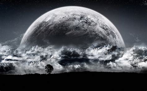 HD Full Moon Wallpaper - WallpaperSafari