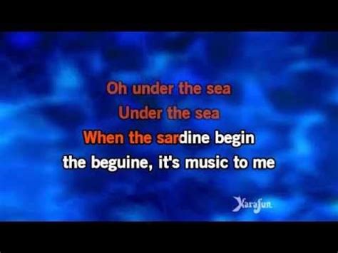 Karaoke Under The Sea - Little Mermaid * | Karaoke, The little mermaid ...