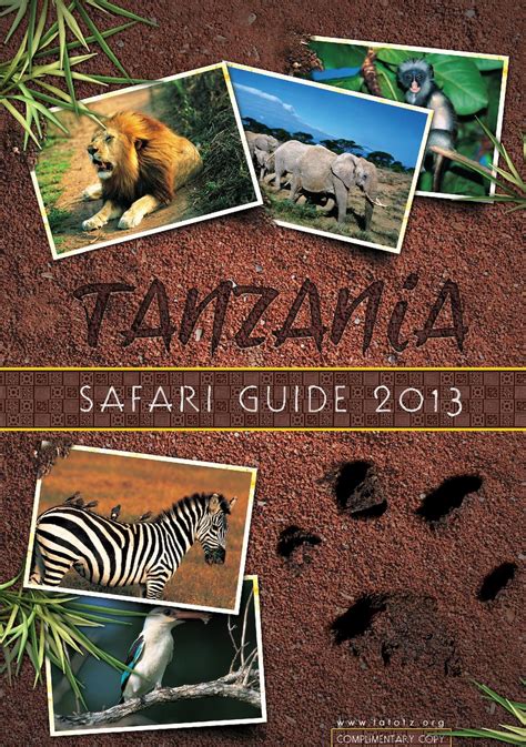 Calaméo - Tanzania Safari Guide