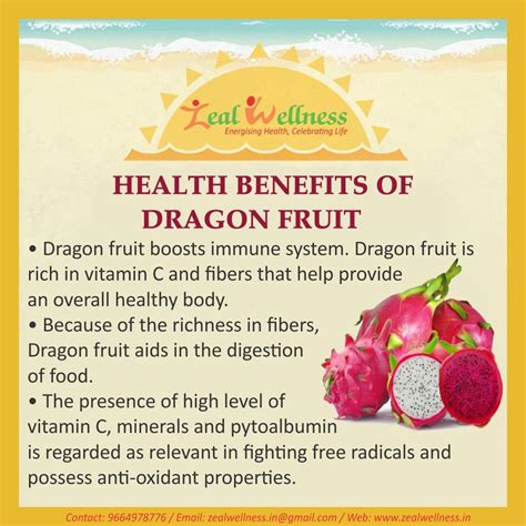 Health Benefits of Dragon Fruit | Dragon fruit health benefits, Fruit ...