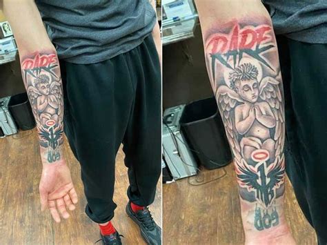 LaMelo Ball Gets Tattoo Of 'Rare' Angel Rockin' His Hairdo On Forearm