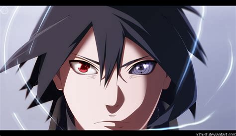 Sasuke Uchiha: Rinnegan & Sharingan HD Wallpaper by X7Rust