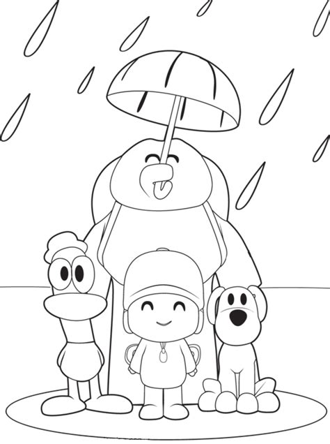 Pocoyo Coloring Pages ~ Free Printable Coloring Pages - Cool Coloring Pages