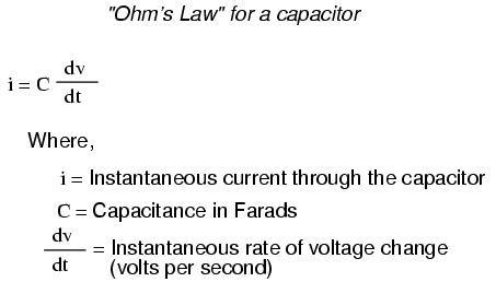 Capacitors and Calculus | Capacitors | Electronics Textbook