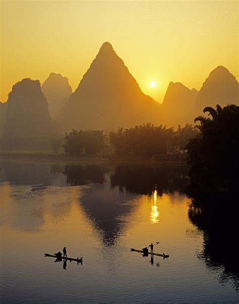 Li River sunrise Photograph by Dennis Cox - Fine Art America