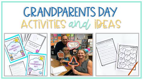 Grandparents Day Activities and Ideas for the Classroom - Life Between ...