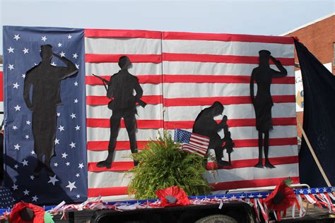 Veterans Day Parade Float | 4th of july parade, Parade float theme ...