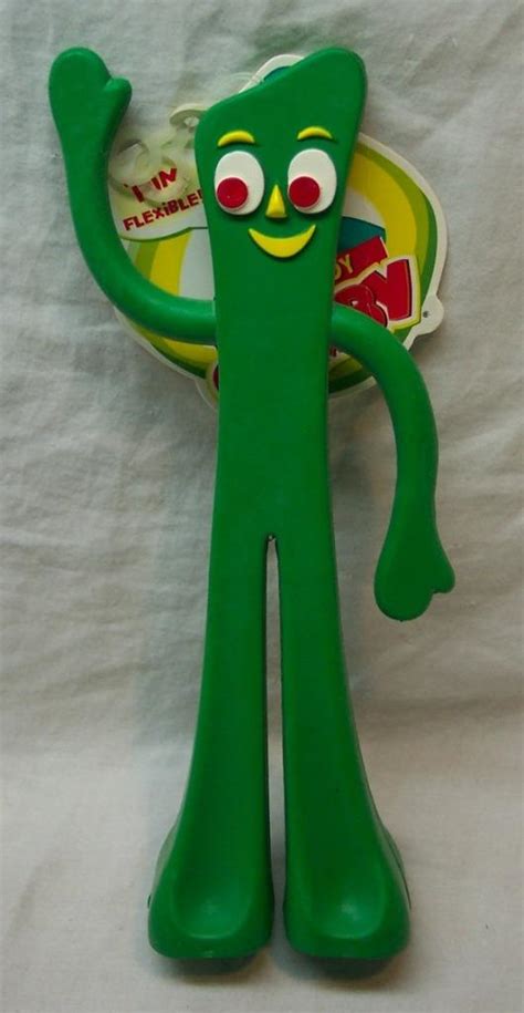 FUN FLEXIBLE RUBBER GUMBY 9" TOY FIGURE Dog Toy NEW 784369166811 | eBay