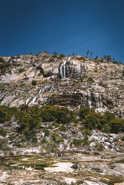 On Wapama Falls Trail In Hetch Hetchy Reservoir, The Less Crowded Half ...