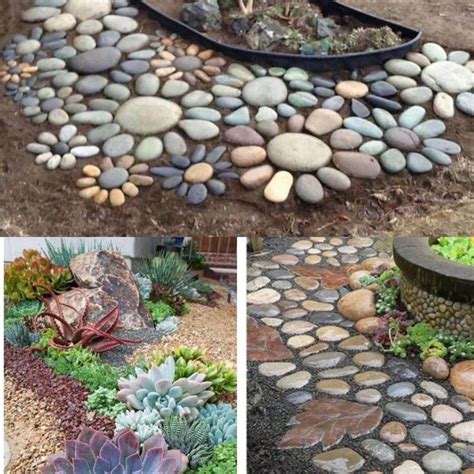 Ideas para decorar tu jardin con piedras | Rock garden landscaping ...