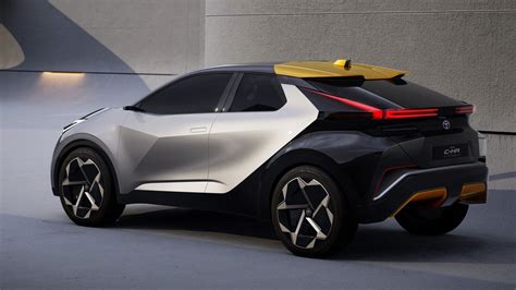 Redesigned Toyota C-HR previewed with plug-in hybrid concept