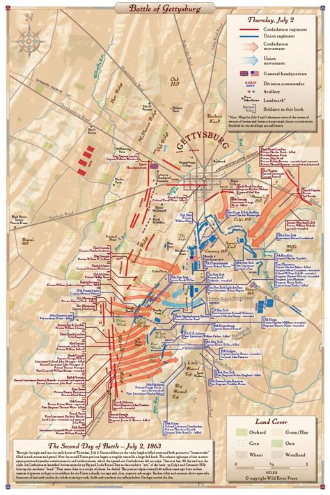 Gettysburg Battlefield maps - M O N I D E S I G N