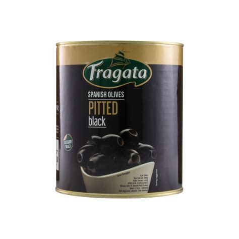 Pitted Black Spanish Olives 3kg | Karunia Sukses Gemilang