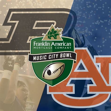 WarBlogle.com - It's Auburn & Purdue in the 2018 Music City Bowl