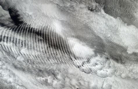 Gravity Waves Ripple over Marine Stratocumulus Clouds