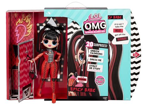 Buy L.O.L. Surprise!OMG SPICY BABE Fashion Doll, With 20 Surprises ...