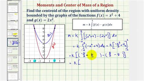 (New Version Available) Find the Centroid of a Bounded Region Involving ...