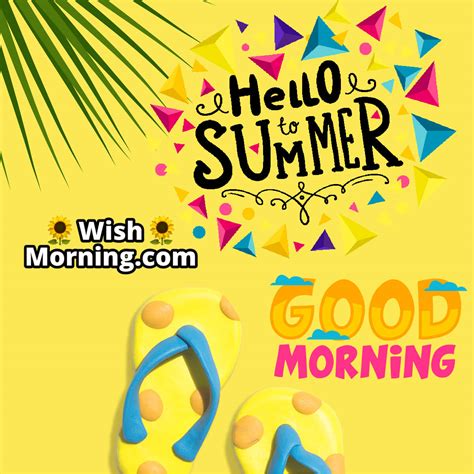 Summer Morning Wishes - Wish Morning