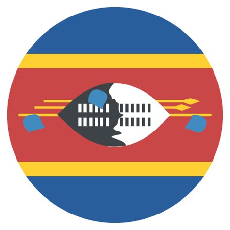 Flag Of Swaziland | ID#: 2470 | Emoji.co.uk