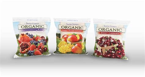 Organic Frozen Fruit - Sunrise Growers | Organic recipes, Organic ...