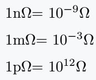 How to write Ohm symbol in LaTeX like Ω?