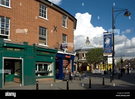 High Wycombe, Market Place Stock Photo - Alamy