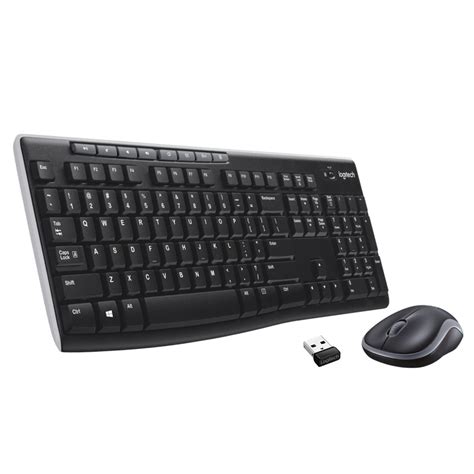 Logitech MK270 Wireless Keyboard And Mouse Combo For Windows, 2.4 GHz ...