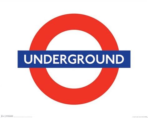 London - underground sign Poster | Sold at Europosters