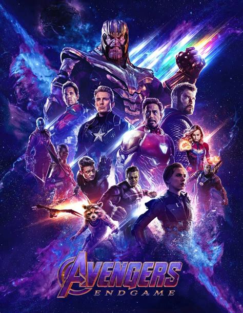 Avengers Endgame Poster by https://www.deviantart.com/ralfmef on ...