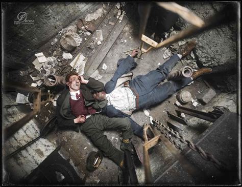 Gruesome colourised crime scene snaps from early 20th century New York ...