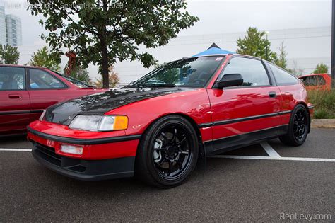 Red Honda CRX - BenLevy.com