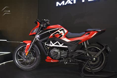 Matter Energy reveals geared electric motorcycle; 150 km claimed range