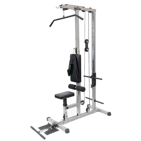 Valor Fitness CB-12 Lat Pulldown Machine, Low Row Machine, Cable Curl ...