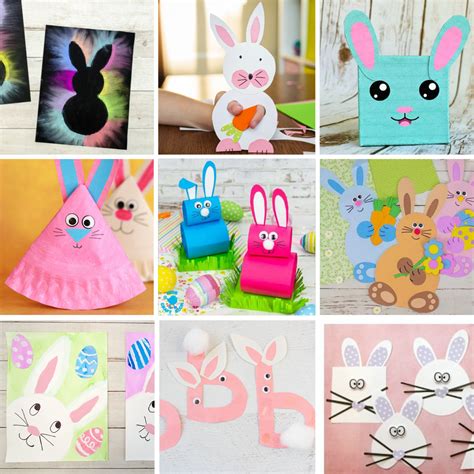 25 Adorable Bunny Crafts for Kids