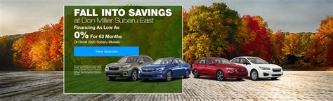 New & Used Subaru Car Dealer | Don Miller Subaru East | Wisconsin