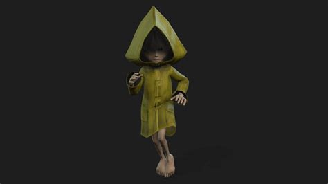 ArtStation - Little Nightmares (Six Character) | Game Assets