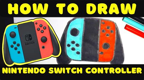 Easy How to Draw - Nintendo Switch Controller - YouTube