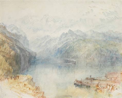 Joseph Mallord William Turner, R.A. (London 1775-1851) , The Lake of ...