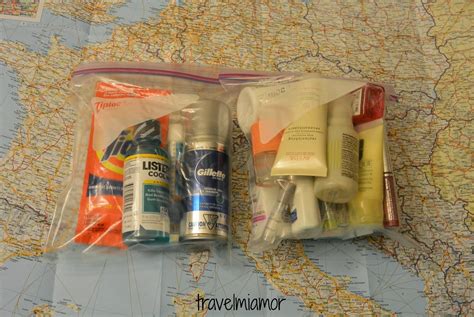 travel mi amor: Packing the Essentials in a Quart Size Bag