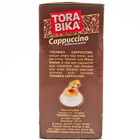 Torabika Cappuccino Instant Coffee 5-ct 125 Gram | Etsy