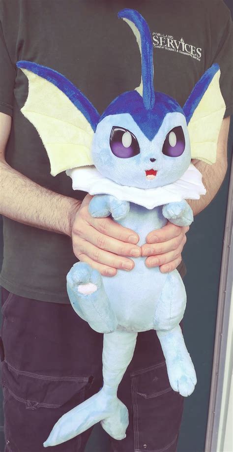 Pokemon Vaporeon Handmade Plush MADE TO ORDER - Etsy