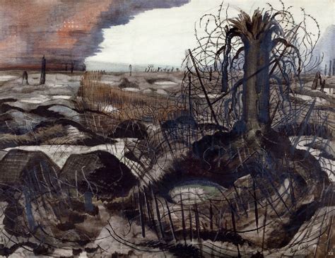 1918 ... no-man's land | artist- Paul Nash | James Vaughan | Flickr