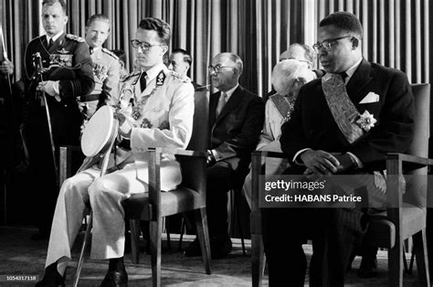 Léopoldville, Congo, 30 juin 1960 --- Cérémonie officielle de... News ...