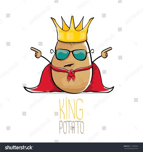 Vector Funny Cartoon Cool Cute Brown Stock Vector (Royalty Free ...