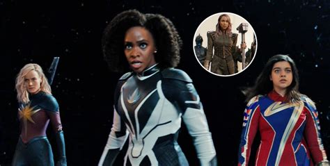 Captain Marvel, Ms. Marvel and Monica Rambeau Team Up In First Trailer ...