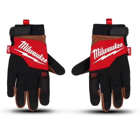 Milwaukee 4873002 Milwaukee Hybrid Leather Gloves