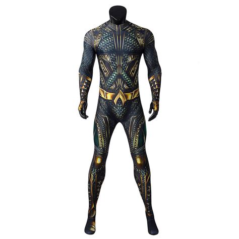 Aquaman Cosplay Costume Jumpsuit Outfits Halloween Carnival Suit